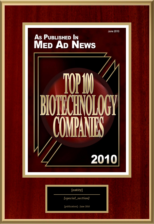 Top 100 Biotechnology Companies American Registry Recognition