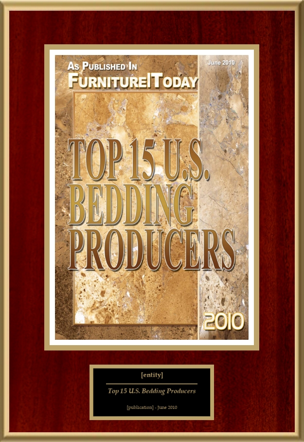 Top 15 U S Bedding Producers American Registry Recognition Plaques Award Plaque Countertop Display Acrylic Displays Banner Printing