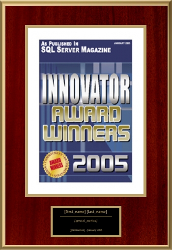 Innovator Award Winners | American Registry - Recognition Plaques ...