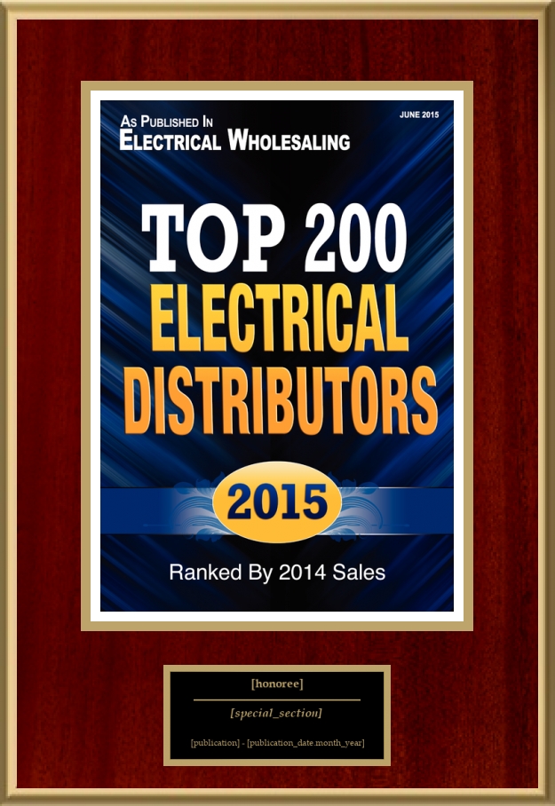 Top 200 Electrical Distributors American Registry Recognition