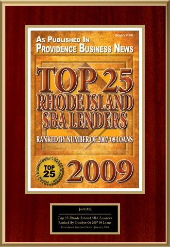 Top 25 Rhode Island SBA Lenders | American Registry - Recognition ...